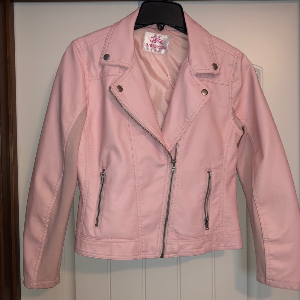 Pink Moto Jacket